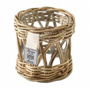 Mehr über den Artikel erfahren Teelichthalter Rattan