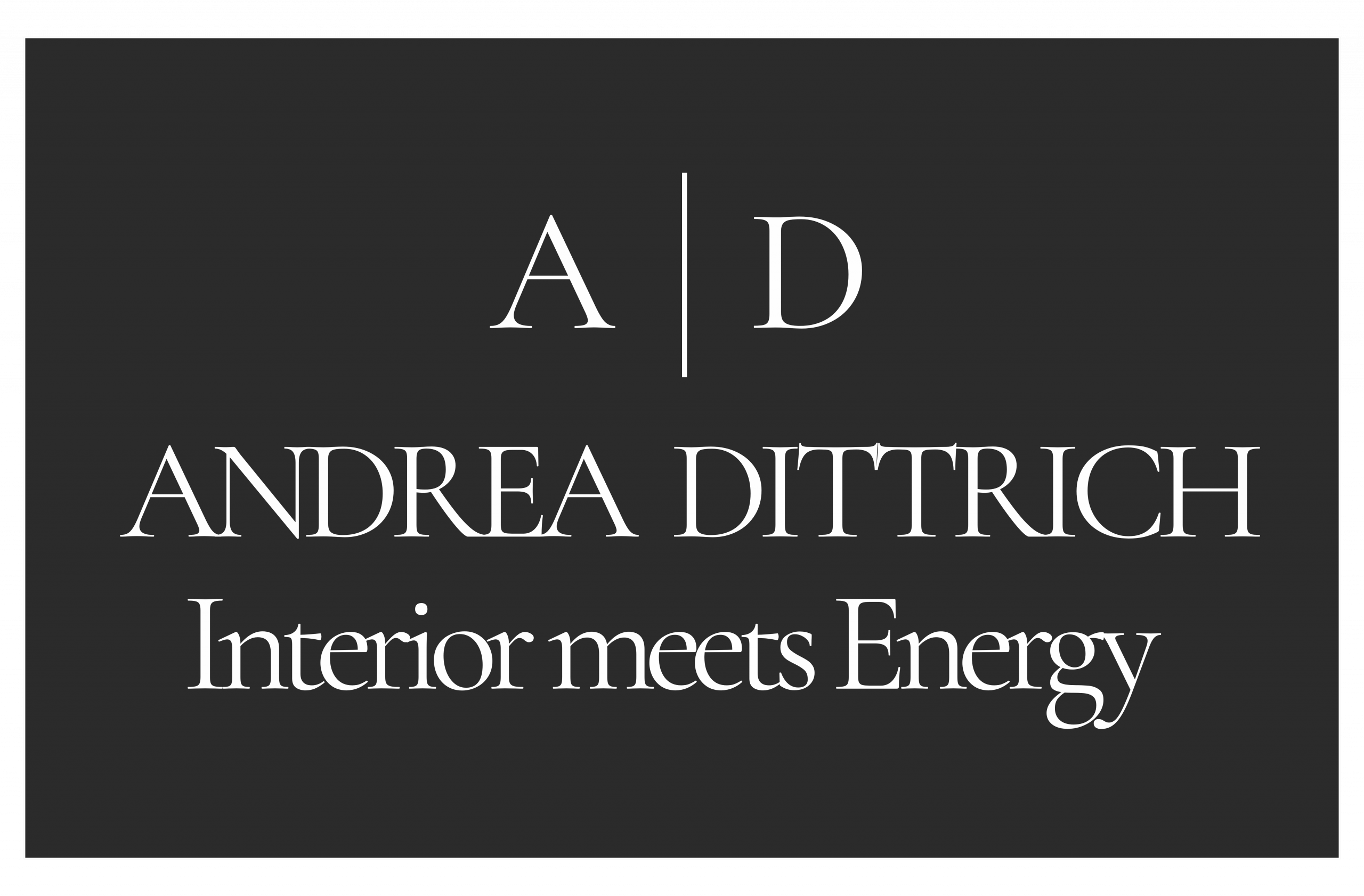 Logo von Andrea Dittrich – Interior meets Energy, Interior Design und ganzheitliche Wohnraumgestaltung.